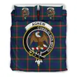 Agnew Tartan Bedding Set - Clan Badge K7