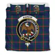 Agnew Tartan Bedding Set - Clan Badge K7