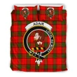 Adair Tartan Bedding Set - Clan Badge K7