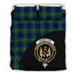 Johnston Modern Tartan Clan Badge Bedding Set Wave Style
