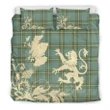 Kelly Dress Tartan Scotland Lion Thistle Map Bedding Set HJ4