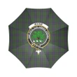 Irvine Of Bonshaw Crest Tartan Umbrella TH8
