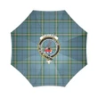 Clelland Modern Crest Tartan Umbrella TH8
