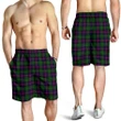 Urquhart Modern Tartan Shorts For Men K7