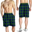 Johnston Modern Tartan Shorts For Men K7