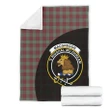 MacGregor Hunting Ancient Tartan Clan Badge Premium Blanket Wave Style TH8