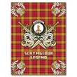 Premium Blanket Scrymgeour Clan Crest Gold Courage Symbol