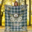 Premium Blanket Gordon Dress Ancient Clan Crest Gold Courage Symbol