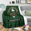 Cranstoun Crest Tartan Blanket A9