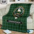 Cranstoun Crest Tartan Blanket A9