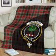 Anderson of Arbrake Tartan Clan Badge Premium Blanket Wave Style TH8