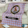 Boswell Crest Tartan Blanket A9