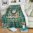 Premium Blanket Kennedy Ancient Clan Crest Gold Courage Symbol