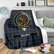 Baird Crest Tartan Blanket A9