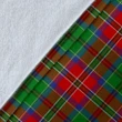 MacCulloch (McCulloch) Crest Tartan Blanket | Tartan Home Decor | Scottish Clan