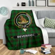 Beveridge (Beveridge-Duncan) Crest Tartan Blanket A9