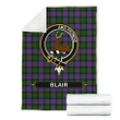 Blair Crest Tartan Blanket A9
