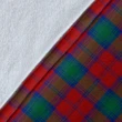 Lindsay Modern Crest Tartan Blanket | Tartan Home Decor | Scottish Clan