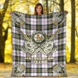 Premium Blanket MacPherson Dress Modern Clan Crest Gold Courage Symbol