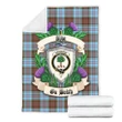 Anderson Ancient Crest Tartan Blanket Thistle A91