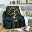 Adam Crest Tartan Blanket A9