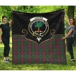 Cairns Clan Tartan Scotland Cherish the Badge Premium Quilt K23
