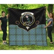 MacInnes Ancient Clan Tartan Scotland Cherish the Badge Premium Quilt
