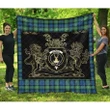 Gordon Ancient Clan Royal Lion and Horse Premium Quilt