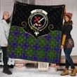 Adam Clan Tartan Scotland Cherish the Badge Premium Quilt K23
