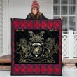 Leslie Modern Clan Royal Lion and Horse Premium Quilt