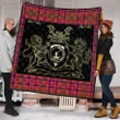 Lumsden Modern Clan Royal Lion and Horse Premium Quilt