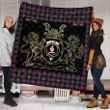 Logan Modern Clan Royal Lion and Horse Premium Quilt