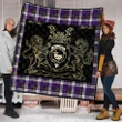 MacDonald Dress Modern Clan Royal Lion and Horse Premium Quilt