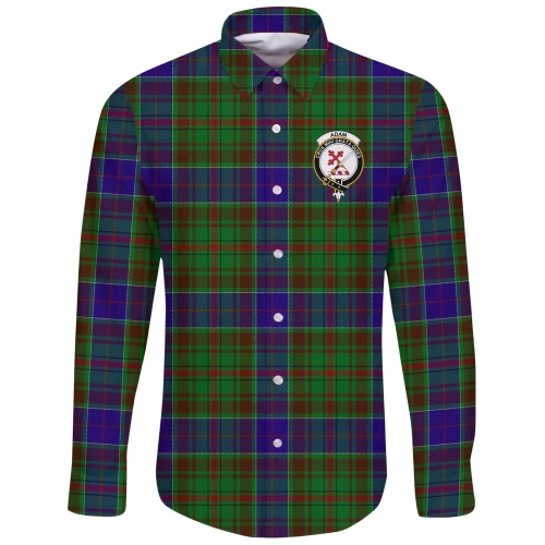 Adam Tartan Clan Long Sleeve Button Shirt A91