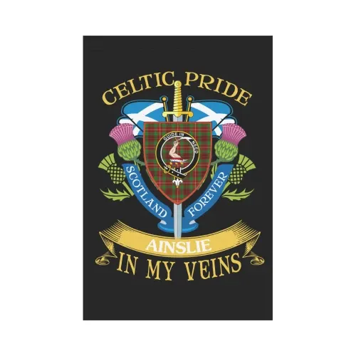 Ainslie Clan Celtic Pride Garden Flag K7