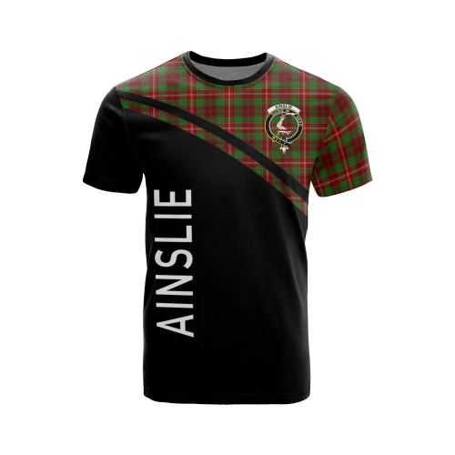Ainslie Clan Tartan All Over Print Shirts Curve Style