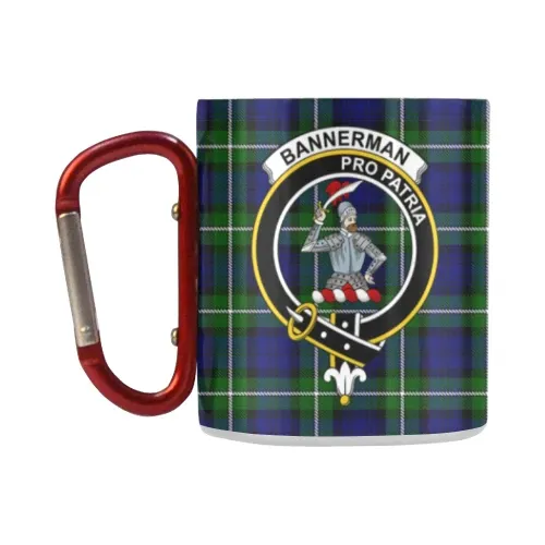 Bannerman  Tartan Mug Classic Insulated - Clan Badge K7