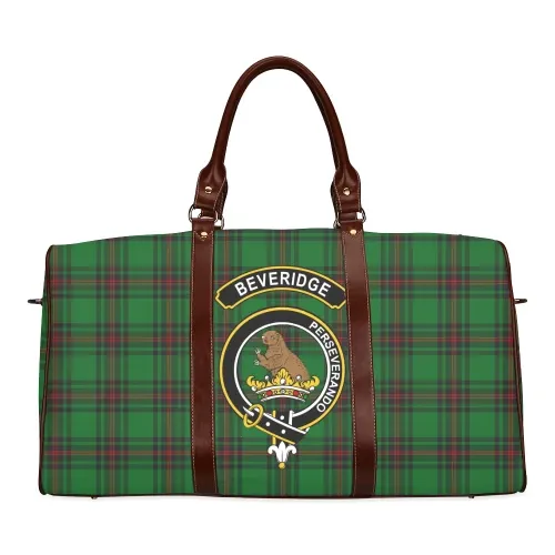 Beveridge (Beveridge-Duncan) Tartan Clan Travel Bag A9