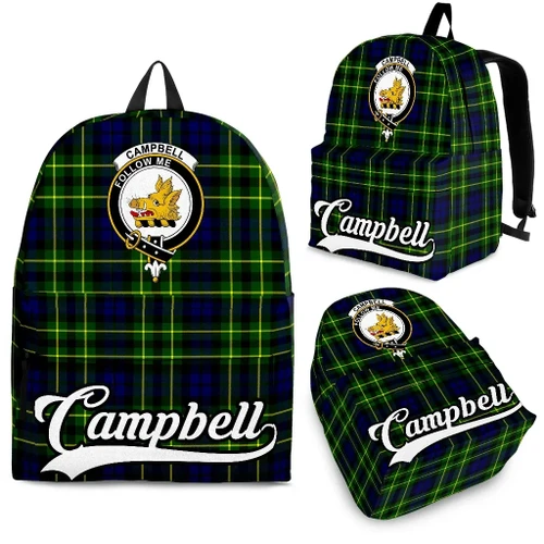 Campbell (of Breadalbane) Tartan Clan Backpack A9