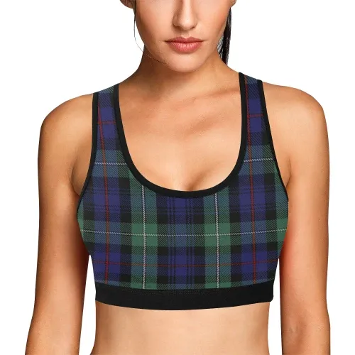 Clan Mackenzie Tartan Bra - Tartan Sport Bra K7