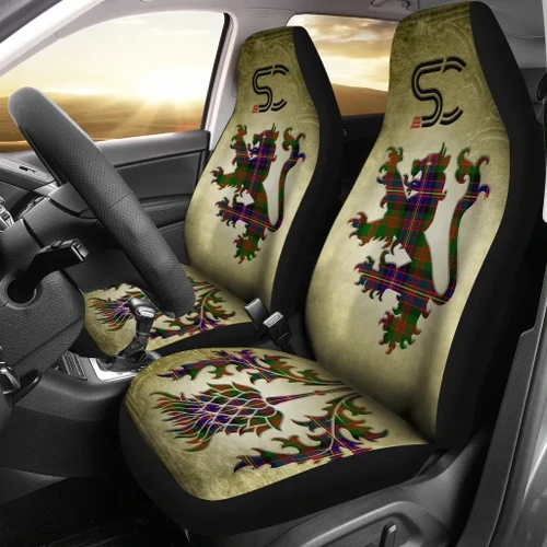 Cochrane Modern Tartan Car Seat Cover Lion and Thistle Special Style TH8