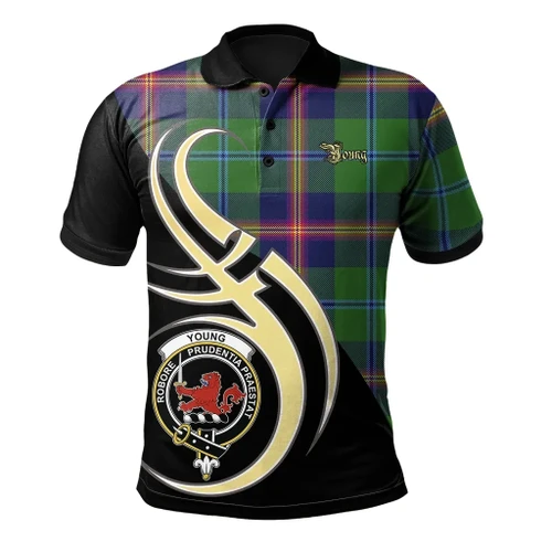 Young Modern Clan Believe In Me Polo Shirt K23