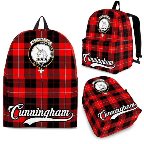 Cunningham Tartan Clan Backpack A9