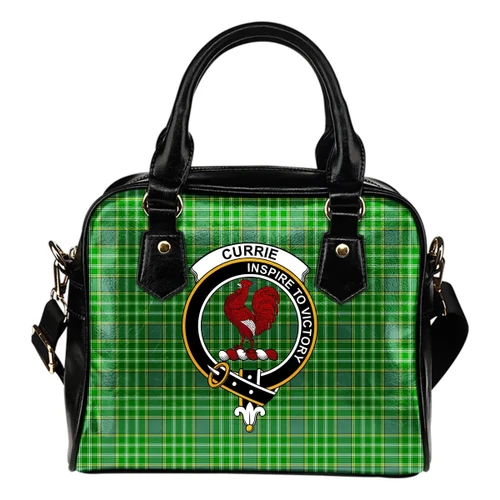 Currie Tartan Clan Shoulder Handbag A9