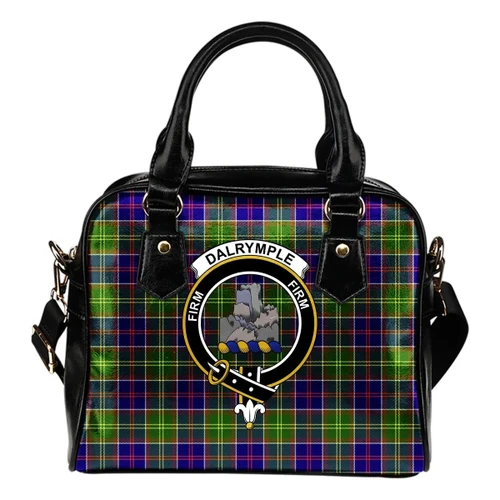 Dalrymple Tartan Clan Shoulder Handbag A9