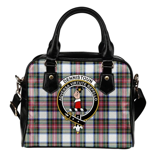 Dennistoun Tartan Clan Shoulder Handbag A9