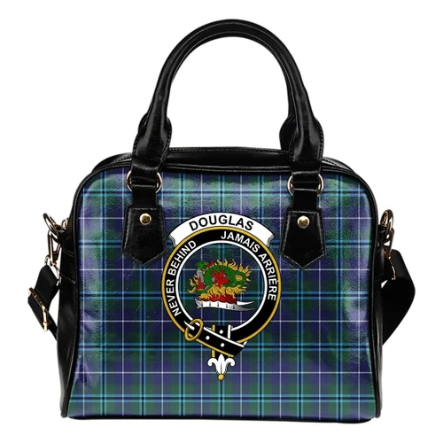 Douglas Modern Tartan Clan Shoulder Handbag A9