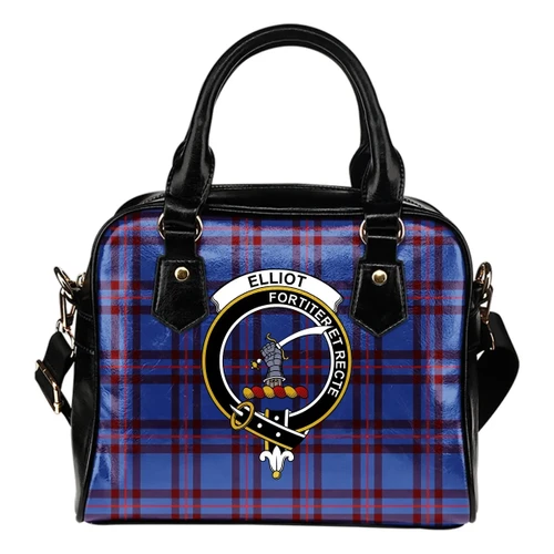 Elliot Modern Tartan Clan Shoulder Handbag A9