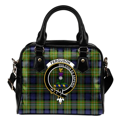 Fergusson Modern Tartan Clan Shoulder Handbag A9