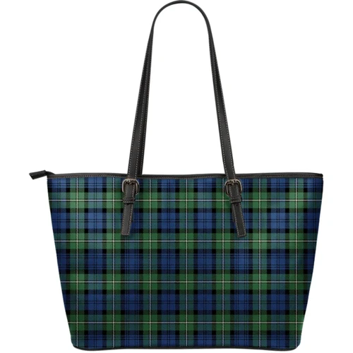 Forbes Ancient Tartan Leather Tote Bag (Large) A9